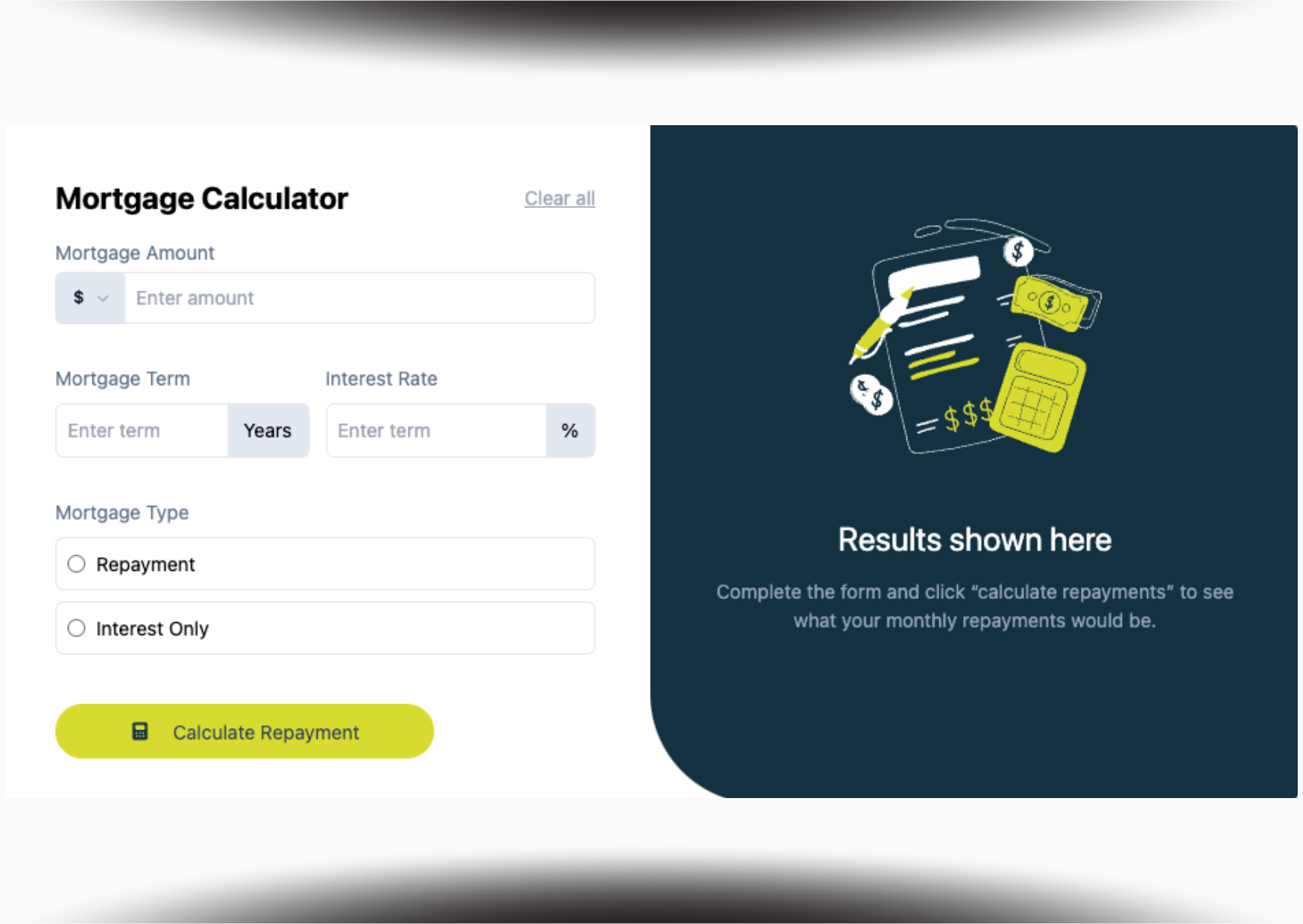 Mortgage Calculator